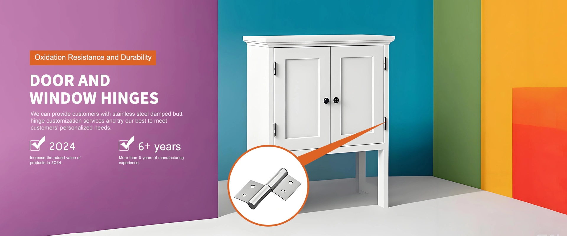 Durable Door & Window Hinges